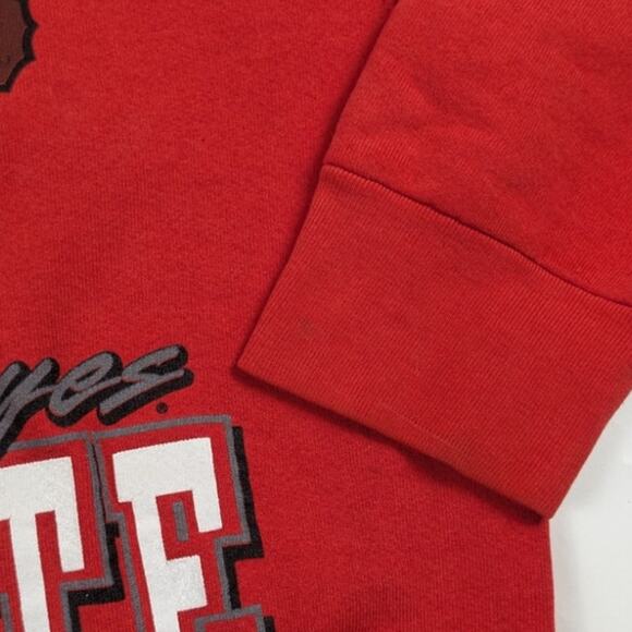 Vintage Ohio State Buckeyes 90s USA Salem Sportswear Red Crewneck Size Large - Picture 3 of 8